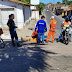 Gari fica ferido ao cair de caminhão coletor de lixo em Timon.